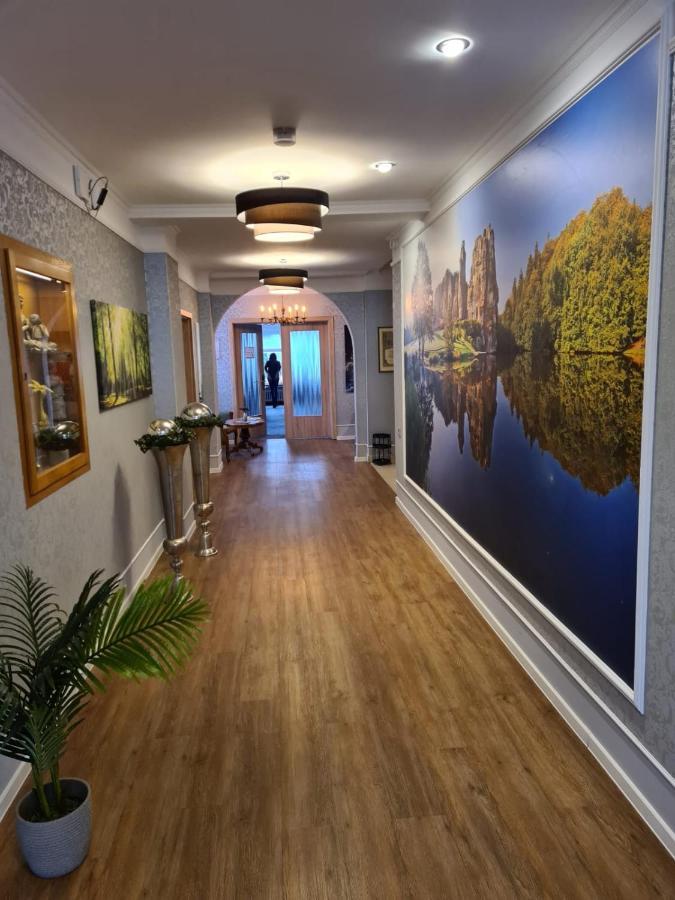 Gaestehaus Am Kurpark Hotel Garni Хорн-Бад Майнберг Екстериор снимка