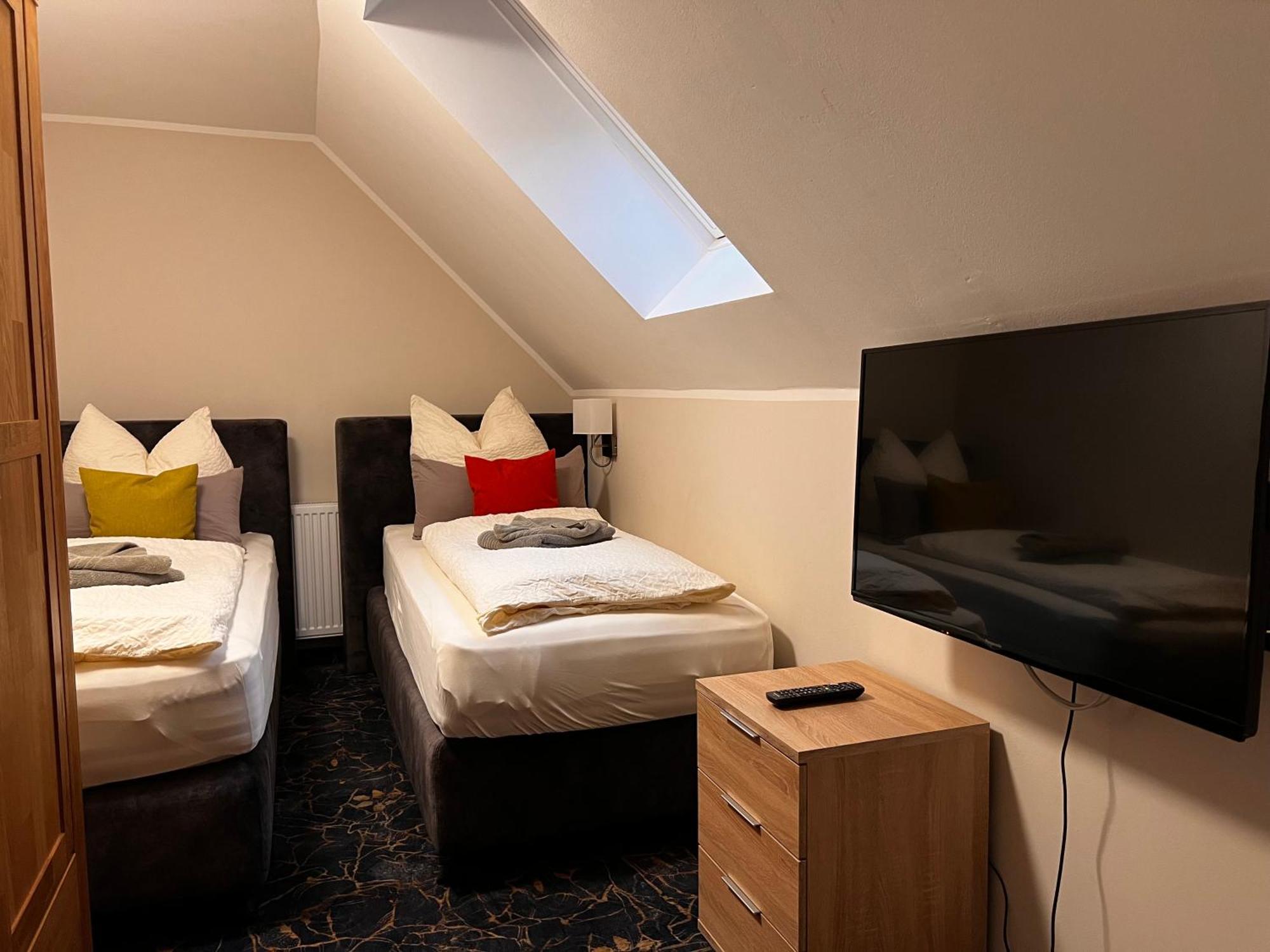 Gaestehaus Am Kurpark Hotel Garni Хорн-Бад Майнберг Екстериор снимка